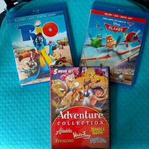 Planes, Rio, and Adventure/DVDs